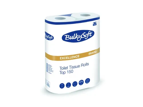 Toiletpapier BulkySoft Excellence 4-Laags Wit 6x150 vel 66400