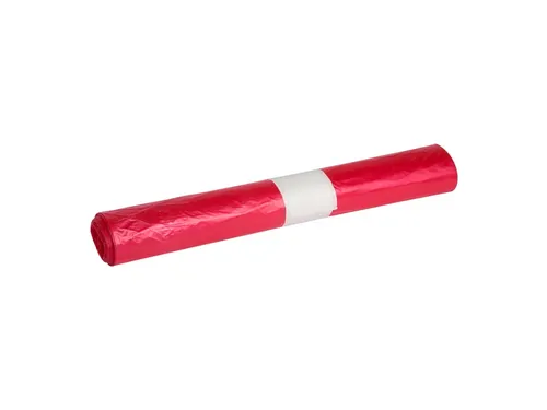 Afvalzak Propsac HDPE T25 70x110cm 120 Liter rood