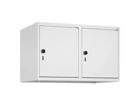opzetkast,v. locker,2vak.,vak B 400mm,HxBxD 500x800x500mm,draaigrendel
