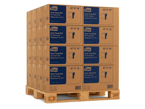 Tork 471110 H13 Advanced Handdoekrol 2-laags Wit 143m 6 rollen Pallet