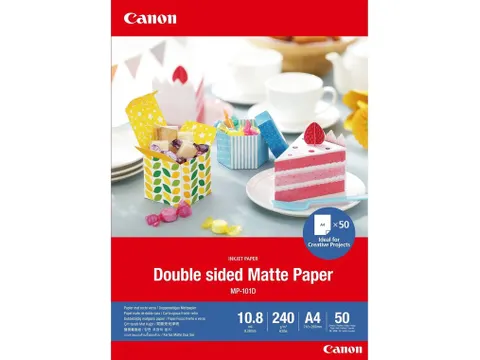 Canon Fotopapier A4 Dubbelzijdig Mat 240 Gram 50 Vel