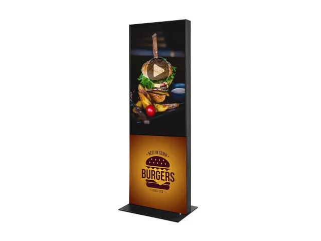 Print voor Textielframe voorkant Digitale Totem 50 inch 652x746mm