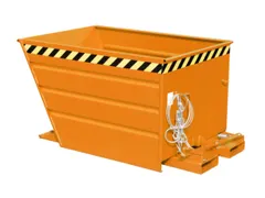 kiepbak,HxLxB 730x1370x1200mm,0,9m³,draagverm. 1000kg,RAL2000