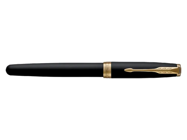 Vulpen Parker Sonnet Matte black lacquer GT Medium