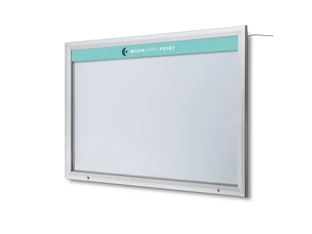 Bedrukt logopaneel 159x10cm voor Outdoor mededelingenbord 21x A4