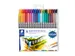 Kleurstift Staedtler 3200 dubbele punt fijn en ultrafijn etui à 36 kl