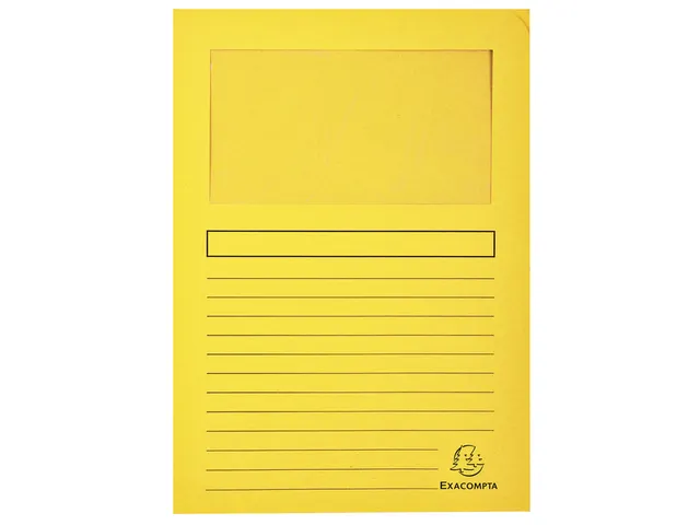 Venstermap Exacompta Forever L-model 120gr assorti 10 stuks