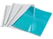 Thermische Omslag Gbc A4 4mm Transparant/wit 100stuks