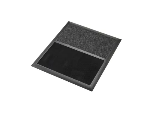 entreemat,HxLxB 19x1525x914mm,rubber,rubberen borstelharen