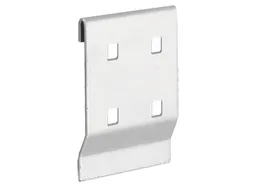Adapter Gereedschapshouder Voor Gesleufde Platen Aluminium-Kleurig