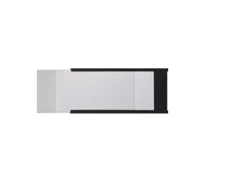 Magnetische Etikethouder 50x150mm zwart/wit - 1