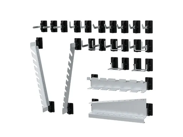 Houderassortiment,V. Perfoplaat,18-Dlg.,Incl. Houder