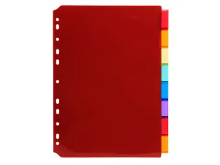 Tabbladen PP A4 8 tabs personalis. - 3