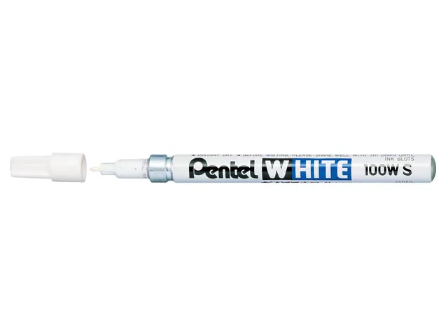 Pentel Paint Marker White Schrijfpunt: 2 mm, Schrijfbreedte: 1.8 mm