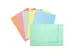 50 Dossiermappen Met 2 Kleppen Super 250 24x32cm Assorti