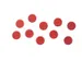 Magneet Nobo 13mm rood 10 stuks