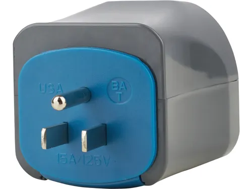 Reisstekker Brennenstuhl adapter wereld 150 landen met aarding zwart