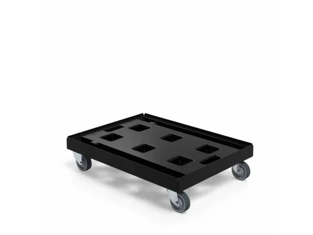 dolly,draagverm. 300kg,laadvl. LxB 602x804mm,platform doorbroken