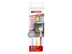 Viltstift edding 751 lakmarker pastel set à 3 stuks assorti