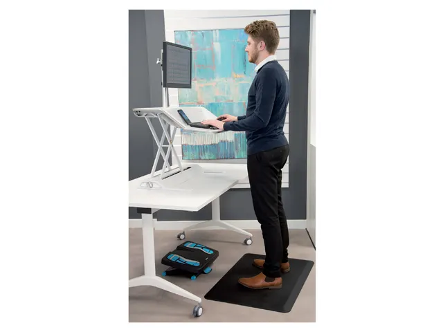 Tapis repose-pieds Fellowes Everyday noir