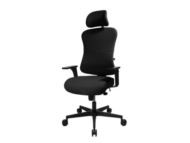 Topstar Bureaustoel Art Comfort met hoofdsteun Zwart