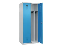 locker voor scheiding van kleding,HxBxD 1850x800x500mm,2vak