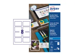 Visitekaart Avery C32015-25 85x54mm 260gr mat 200 stuks