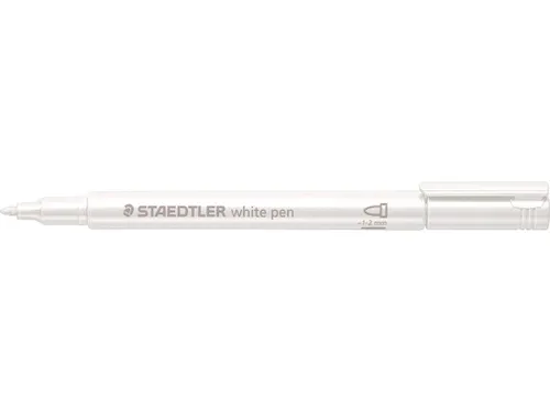 marker Metallic 8323, wit
