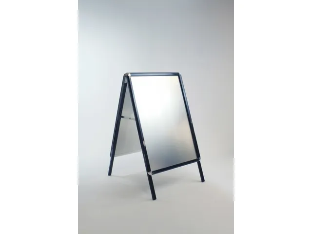 Stoepbord Seco A-frame A2 32mm zwart weersbestendig