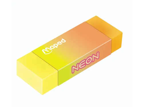 Gum Maped Neon set à 2 stuks assorti