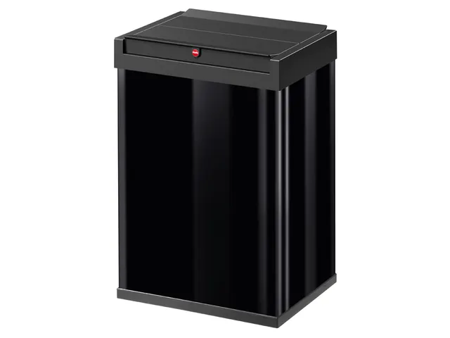 Big-Box Swing Afvalbak 40 Liter Zwart Hailo