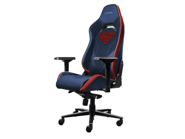 Trust GXT 721SM Ruya Pro Premium Gamingstoel SuperMan Blauw
