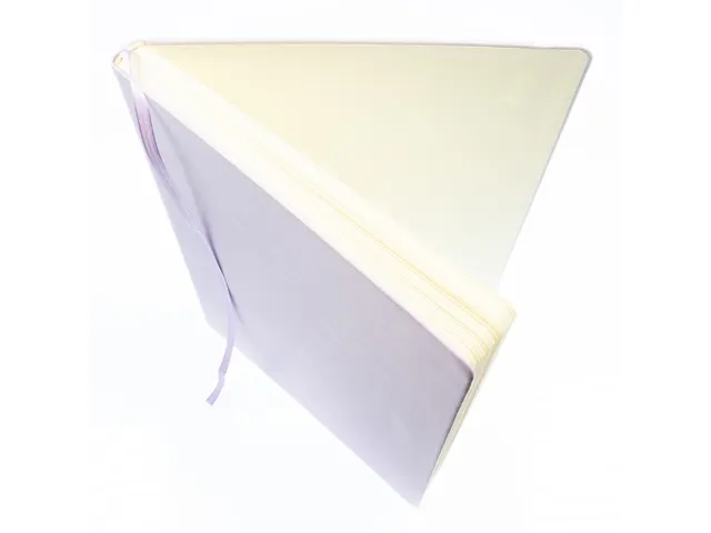 Schetsboek Kangaro A4 violet PU HC 80 blad 140gr roomwit met elastiek