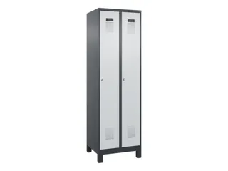 locker,HxBxD 1950x600x500mm,2vak,vak B 300mm,cil.-slot,voeten - 3