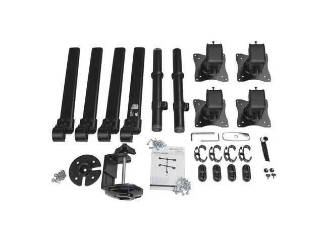 Bras 4 écrans Réglalbe Acier