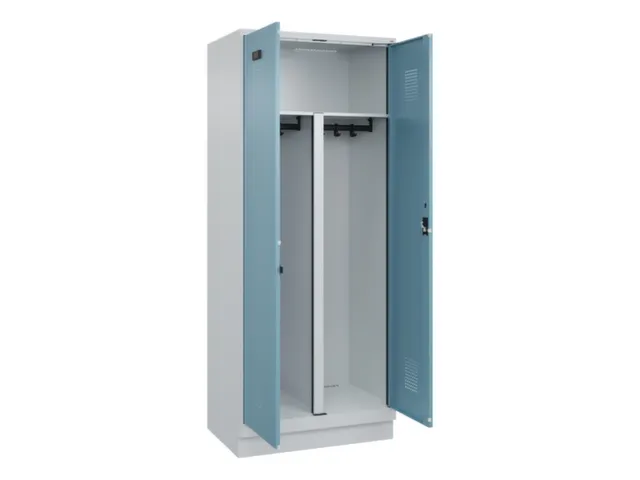 PBM-locker,HxBxD 1950x800x500mm,2vak,vak B 400mm,cil.-slot