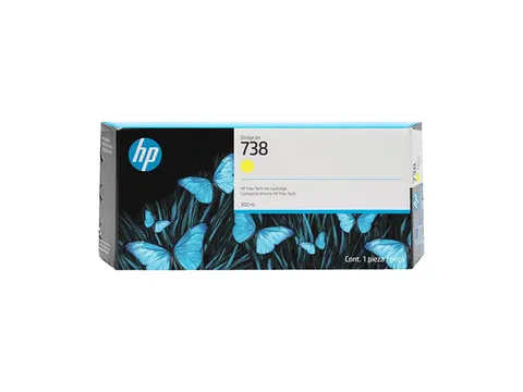 HP 738 676M9Ainktcartridge Cyan hoge capaciteit