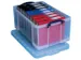 Opbergdoos 64 Liter Transparant Archief