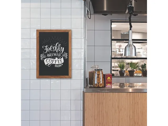 Krijtbord Europel met lijst 60x84cm natural