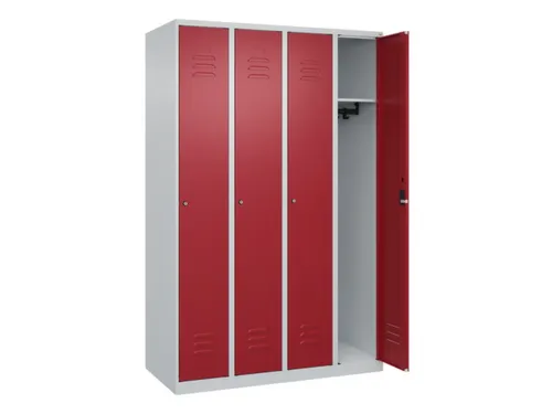 locker,HxBxD 1850x1200x500mm,4vak,vak B 300mm,cil.-slot
