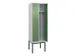 locker voor scheiding van kleding,HxBxD 2120x600x500mm,2vak