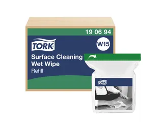 Tork 190694 Surface Cleaning Vochtige Reinigingsdoeken Navulling W15 - 1