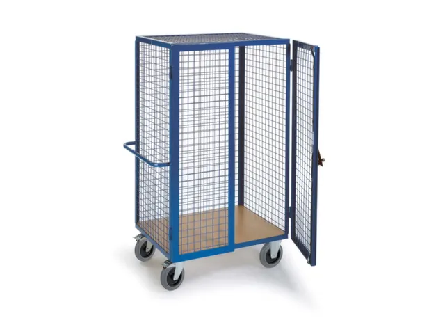 kastwagen,draagverm. 600kg,laadvl. LxB 1215x800mm,houtplaat