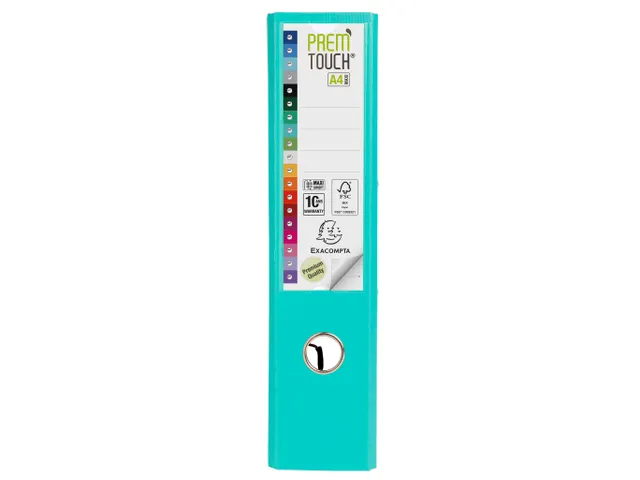 Ordner PP Prem'Touch A4maxi 80mm ligroen