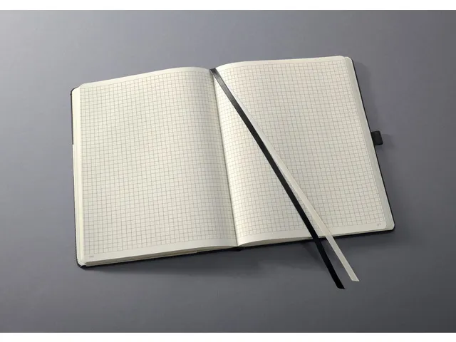 Carnet Sigel Conceptum Pure Hardcover Format Tablet Noir Quadrille