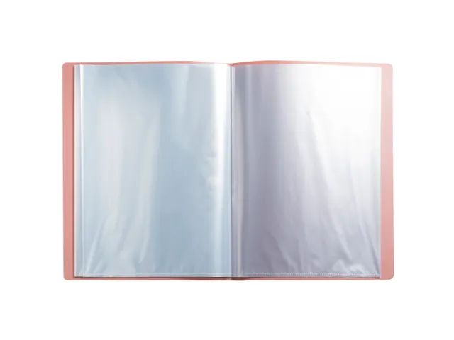 Protège-documents semi-rigide en PP recyclé 80 vues Skandi - Couleur