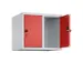 opzetkast,v. locker,2vak.,vak B 300mm,HxBxD 500x600x500mm,vleugeldeur