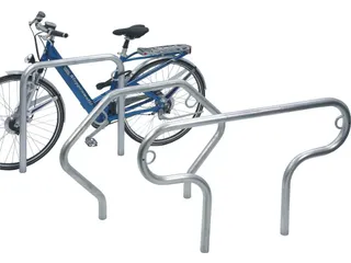Fietsbeugel H (boven De Grond) X L 800x1000mm Ø 48mm Kniebuis Beton - 2