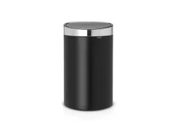 Brabantia Afvalbak Touch Bin New 40 Liter Mat Zwart