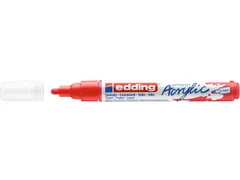 Acrylmarker edding e-5100 medium verkeersrood